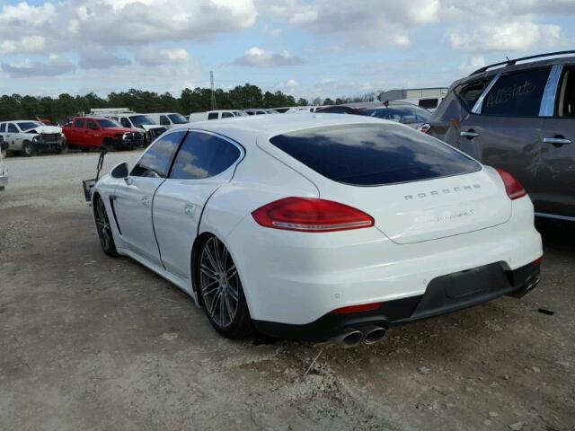 WP0AB2A75FL050924 - 2015 PORSCHE PANAMERA S WHITE photo 3