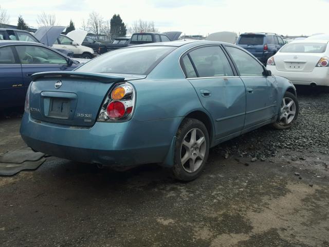 1N4BL11D93C102042 - 2003 NISSAN ALTIMA SE BLUE photo 4