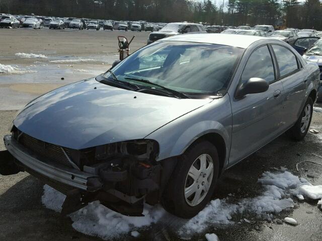 1B3EL46X76N246291 - 2006 DODGE STRATUS SX GRAY photo 2