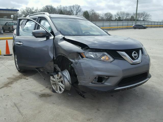 JN8AT2MT3GW024428 - 2016 NISSAN ROGUE S GRAY photo 1