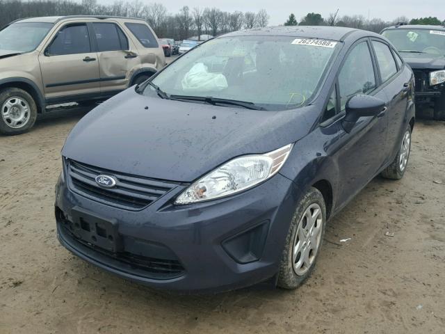 3FADP4AJ2DM183633 - 2013 FORD FIESTA S GRAY photo 2