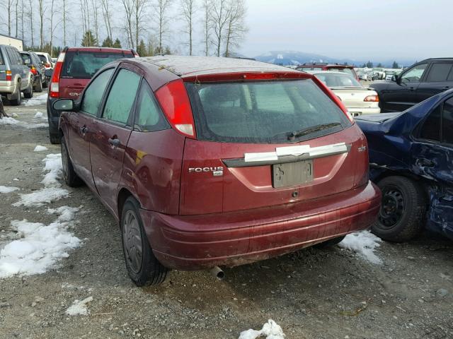 1FAHP37N86W174315 - 2006 FORD FOCUS ZX5 RED photo 3