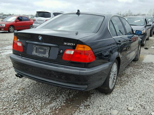 WBAAV53401JS93327 - 2001 BMW 330 I BLACK photo 4