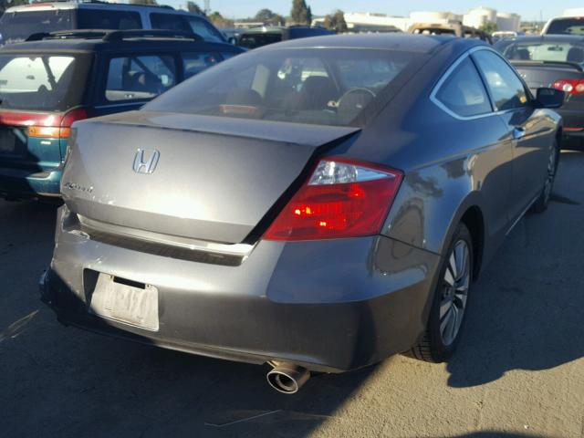 1HGCS12728A029191 - 2008 HONDA ACCORD EX GRAY photo 4