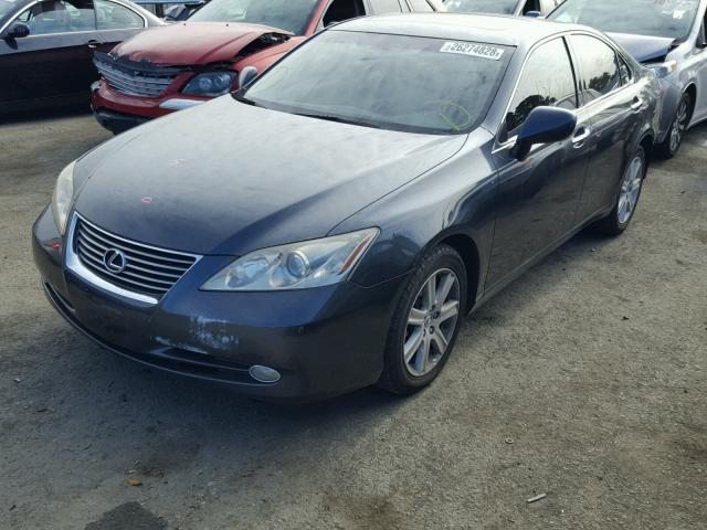 JTHBJ46G672039156 - 2007 LEXUS ES 350 GRAY photo 2