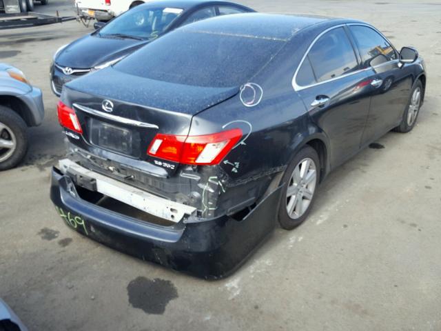 JTHBJ46G672039156 - 2007 LEXUS ES 350 GRAY photo 4