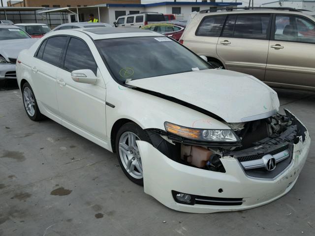 19UUA66228A014385 - 2008 ACURA TL WHITE photo 1