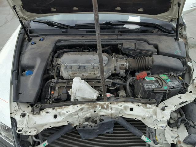 19UUA66228A014385 - 2008 ACURA TL WHITE photo 7