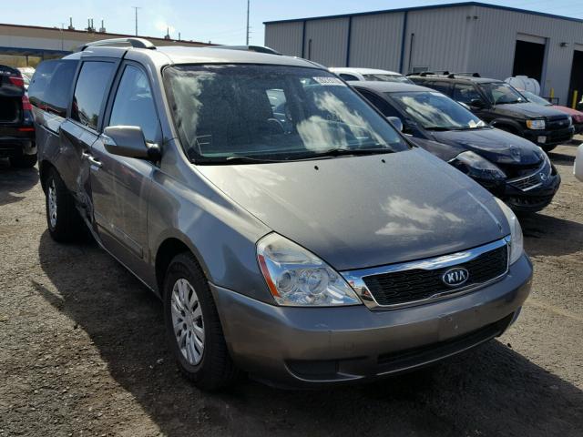 KNDMG4C74B6365987 - 2011 KIA SEDONA LX CHARCOAL photo 1