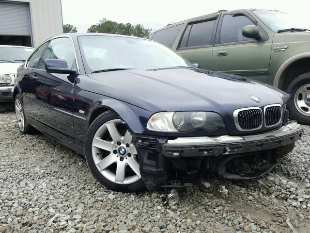 WBABN33423PG61695 - 2003 BMW 325 CI BLUE photo 1