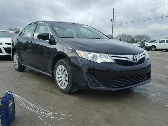 4T4BF1FK9ER362643 - 2014 TOYOTA CAMRY L BLACK photo 1