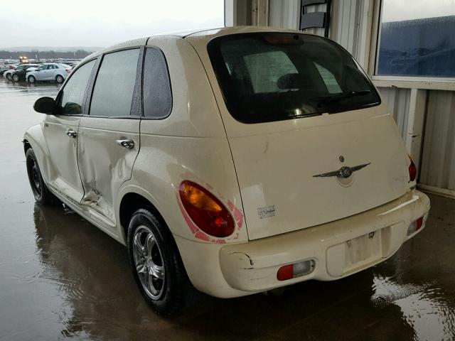 3C4FY58B65T506044 - 2005 CHRYSLER PT CRUISER WHITE photo 3