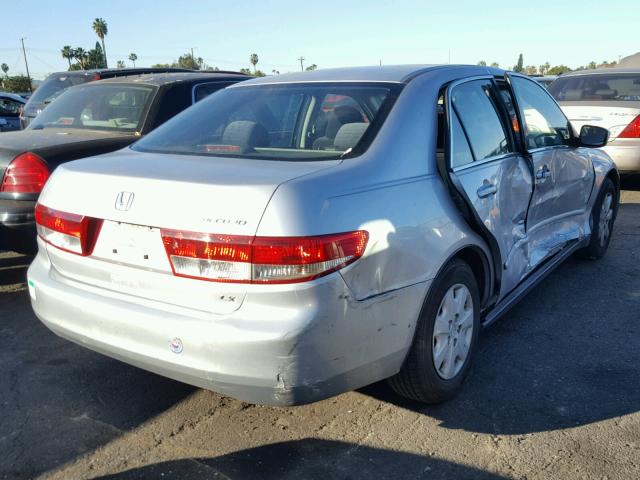 JHMCM56374C000189 - 2004 HONDA ACCORD LX SILVER photo 4