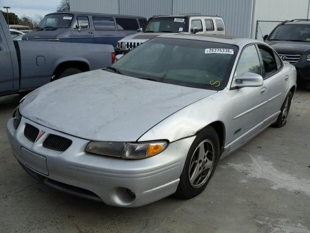 1G2WR52181F177904 - 2001 PONTIAC GRAND PRIX SILVER photo 2