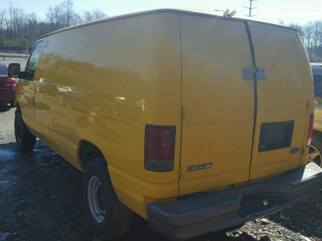 1FTNE24W86HA41939 - 2006 FORD ECONOLINE YELLOW photo 3