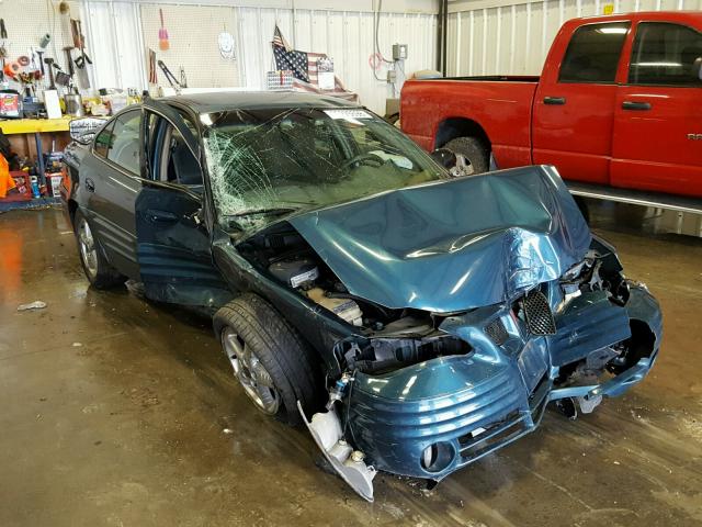 1G2NF52E82M623036 - 2002 PONTIAC GRAND AM S მწვანე ფოტო 1