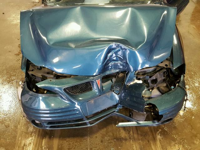 1G2NF52E82M623036 - 2002 PONTIAC GRAND AM S მწვანე ფოტო 7