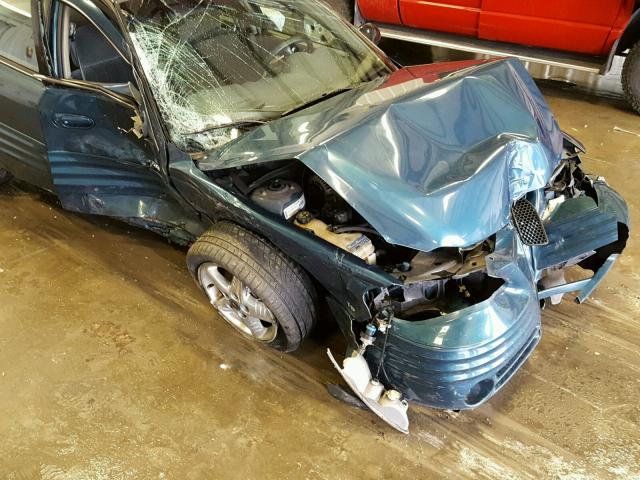 1G2NF52E82M623036 - 2002 PONTIAC GRAND AM S მწვანე ფოტო 9
