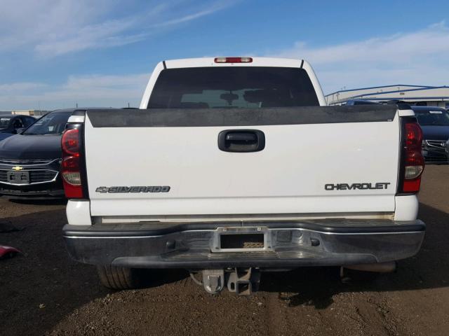 2GCEC13T951140956 - 2005 CHEVROLET SILVERADO WHITE photo 9