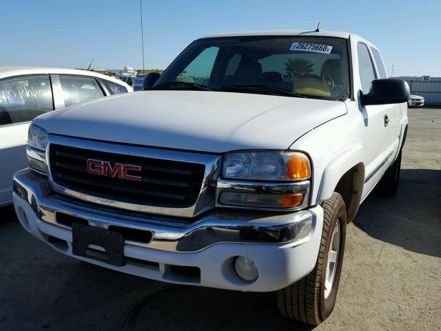 1GTEK19B66Z234464 - 2006 GMC NEW SIERRA WHITE photo 2