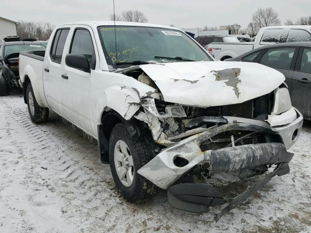 1N6AD0FV7BC439755 - 2011 NISSAN FRONTIER S WHITE photo 1