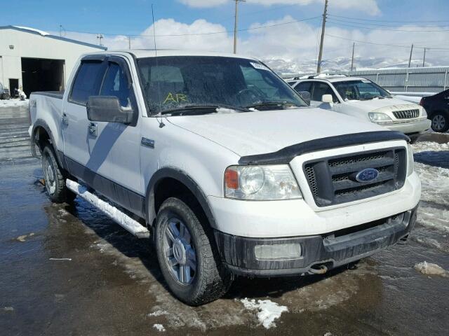 1FTPW14504KC94647 - 2004 FORD F150 SUPER WHITE photo 1