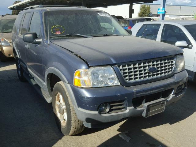 1FMZU73K73ZB29205 - 2003 FORD EXPLORER X BLUE photo 1