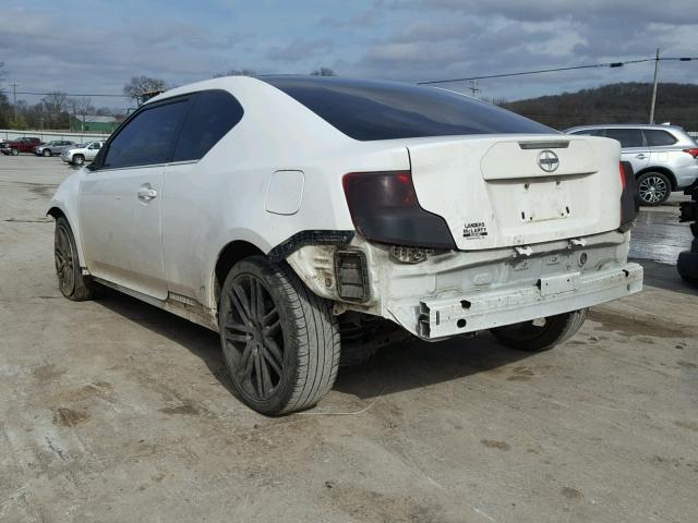JTKJF5C79B3000226 - 2011 TOYOTA SCION TC 白色 照片 3