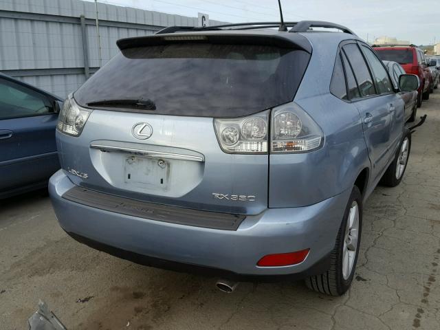 JTJGA31UX60059691 - 2006 LEXUS RX 330 BLUE photo 4