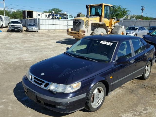 YS3ED45E3X3000307 - 1999 SAAB 9-5 BLUE photo 2