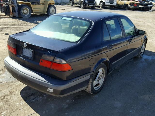 YS3ED45E3X3000307 - 1999 SAAB 9-5 BLUE photo 4