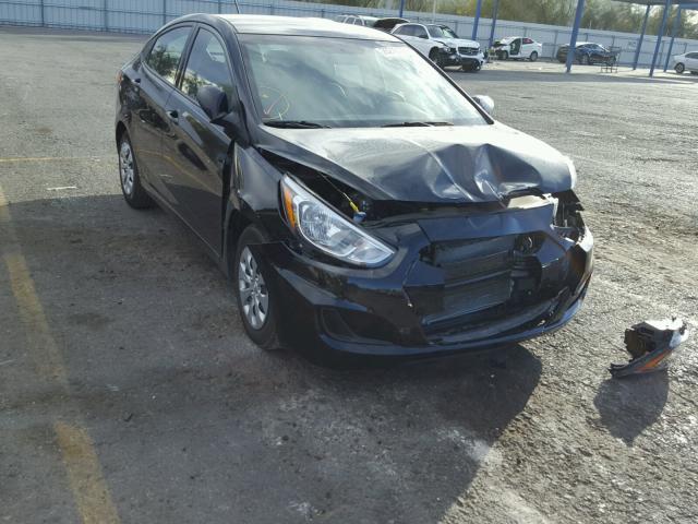 KMHCT4AE7HU315223 - 2017 HYUNDAI ACCENT SE BLACK photo 1