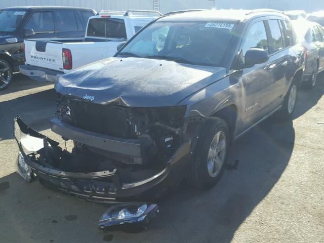 1C4NJCBA4GD705929 - 2016 JEEP COMPASS SP GRAY photo 2