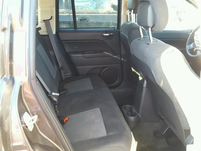 1C4NJCBA4GD705929 - 2016 JEEP COMPASS SP GRAY photo 6