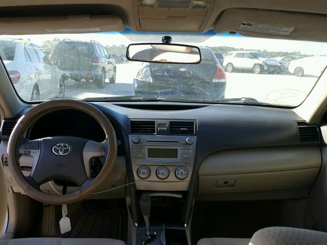 4T1BF3EK1BU703486 - 2011 TOYOTA CAMRY BASE BEIGE photo 9