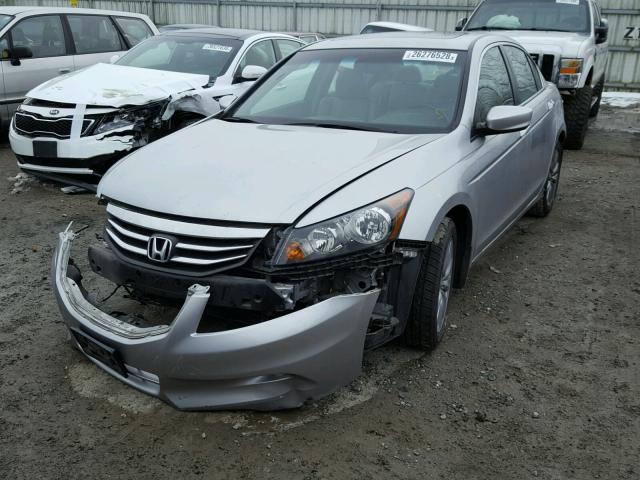 1HGCP3F88BA011446 - 2011 HONDA ACCORD EXL SILVER photo 2