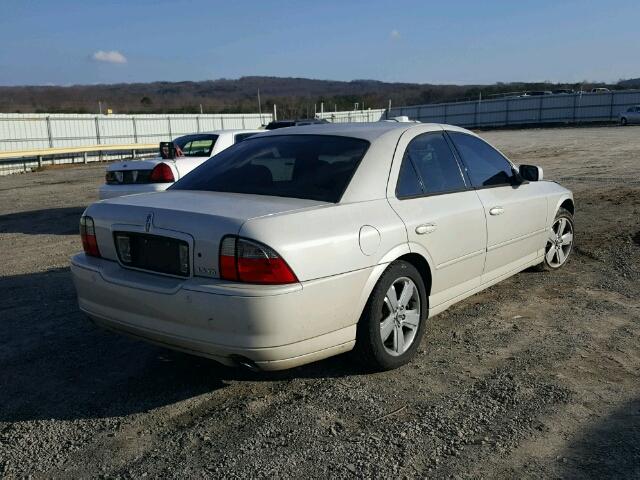 1LNFM87A46Y633649 - 2006 LINCOLN LS BEIGE photo 4