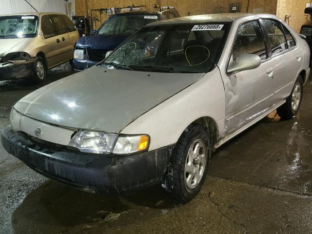 3N1AB41D5XL074442 - 1999 NISSAN SENTRA BAS BEIGE photo 2