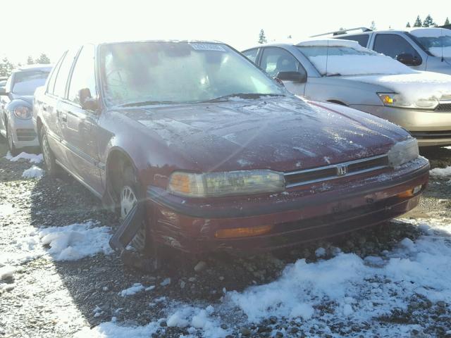 1HGCB7653PA083240 - 1993 HONDA ACCORD LX BURGUNDY photo 1