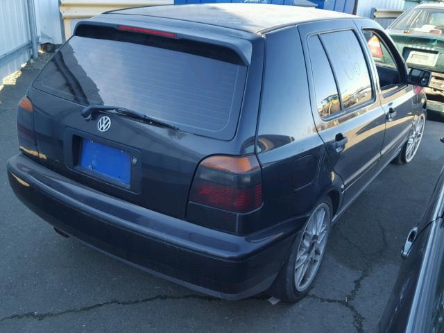 3VWFA81H1TM092809 - 1996 VOLKSWAGEN GOLF GL BLACK photo 4