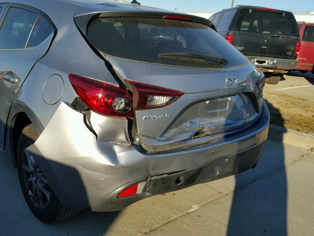 3MZBM1L76FM224291 - 2015 MAZDA 3 TOURING SILVER photo 9