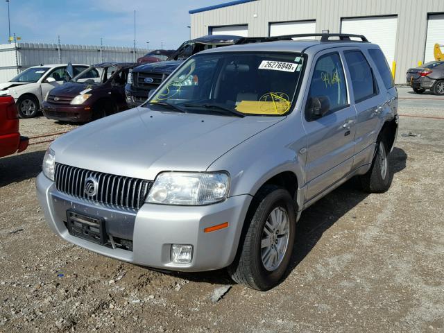 4M2YU80Z77KJ10038 - 2007 MERCURY MARINER CO SILVER photo 2