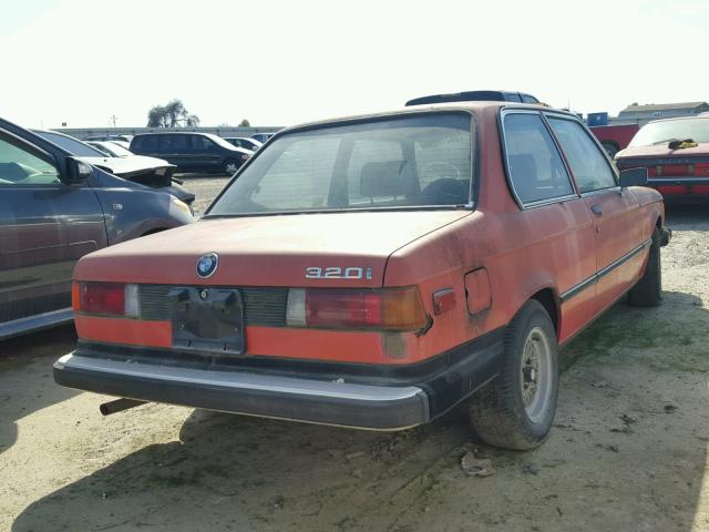 WBA31730005485336 - 1979 BMW 3 SERIES RED photo 4