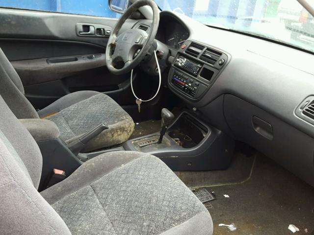 1HGEJ8247TL028044 - 1996 HONDA CIVIC EX შავი ფოტო 5