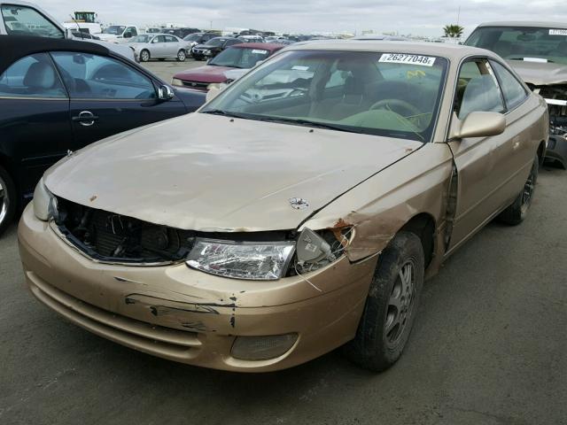 2T1CG22P5YC367458 - 2000 TOYOTA CAMRY SOLA GOLD photo 2