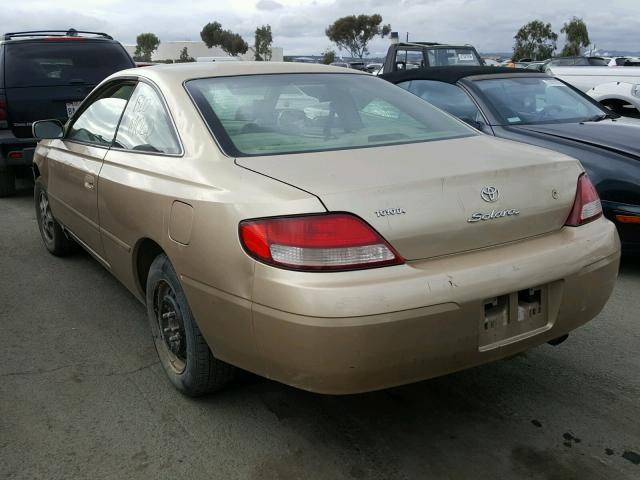 2T1CG22P5YC367458 - 2000 TOYOTA CAMRY SOLA GOLD photo 3