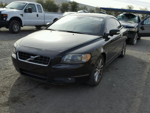 YV1MC67278J055323 - 2008 VOLVO C70 T5 BLACK photo 2