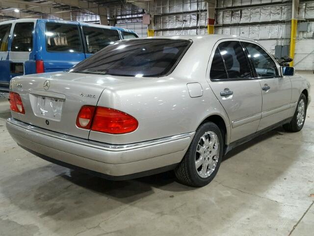 WDBJF82H4XX015833 - 1999 MERCEDES-BENZ E 320 4MAT TAN photo 4