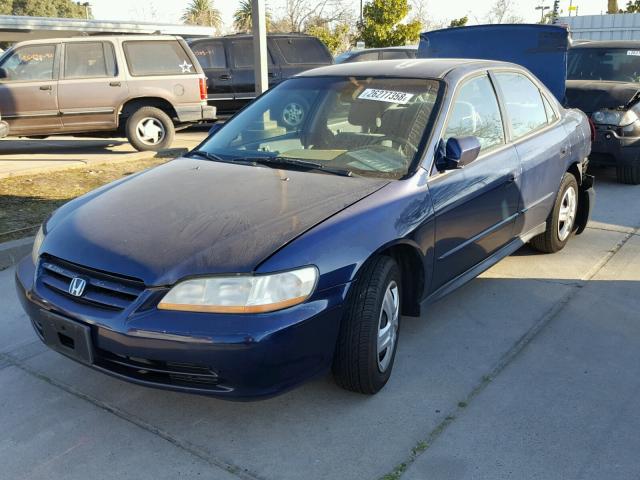 3HGCG66531G700897 - 2001 HONDA ACCORD LX BLUE photo 2