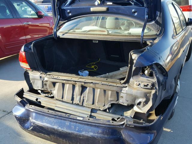 3HGCG66531G700897 - 2001 HONDA ACCORD LX BLUE photo 9